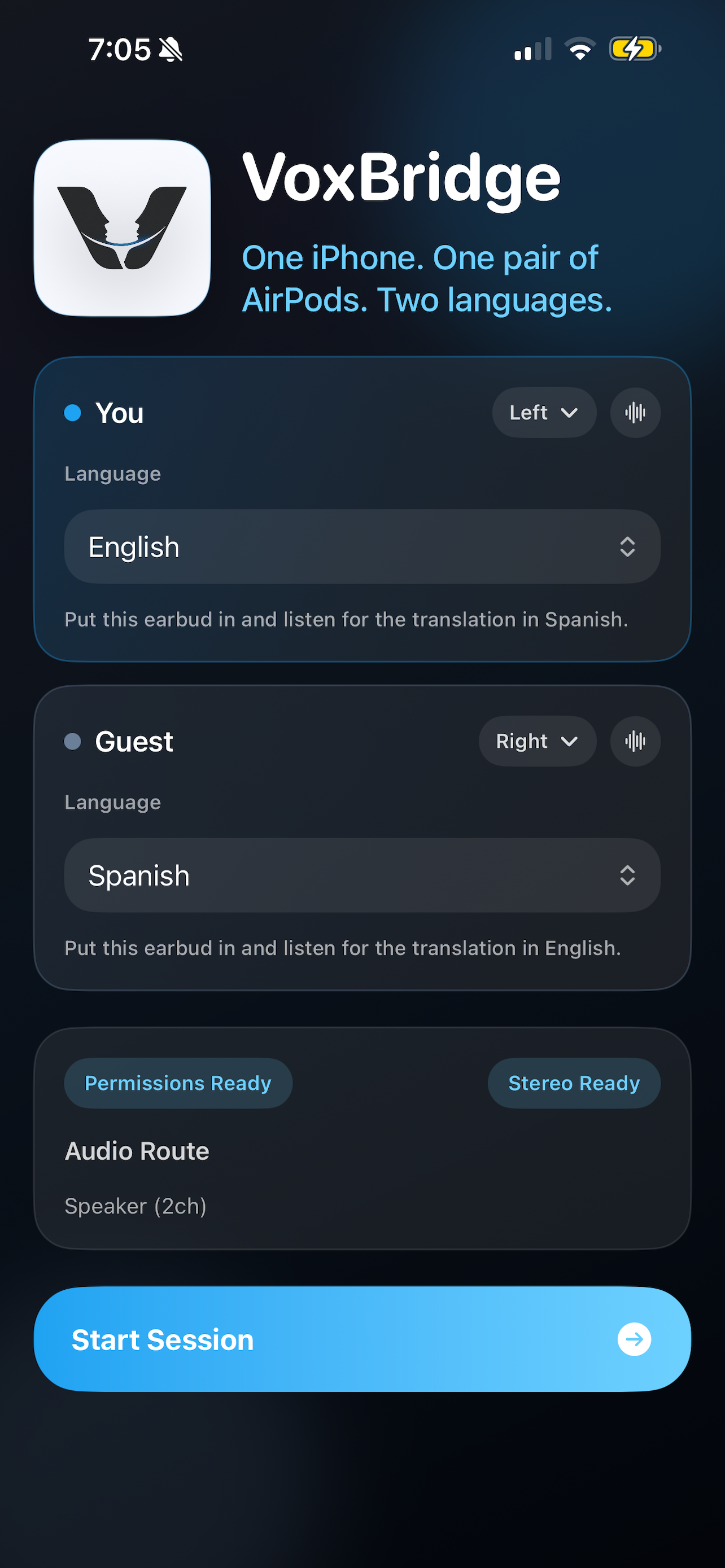 VoxBridge product screenshot